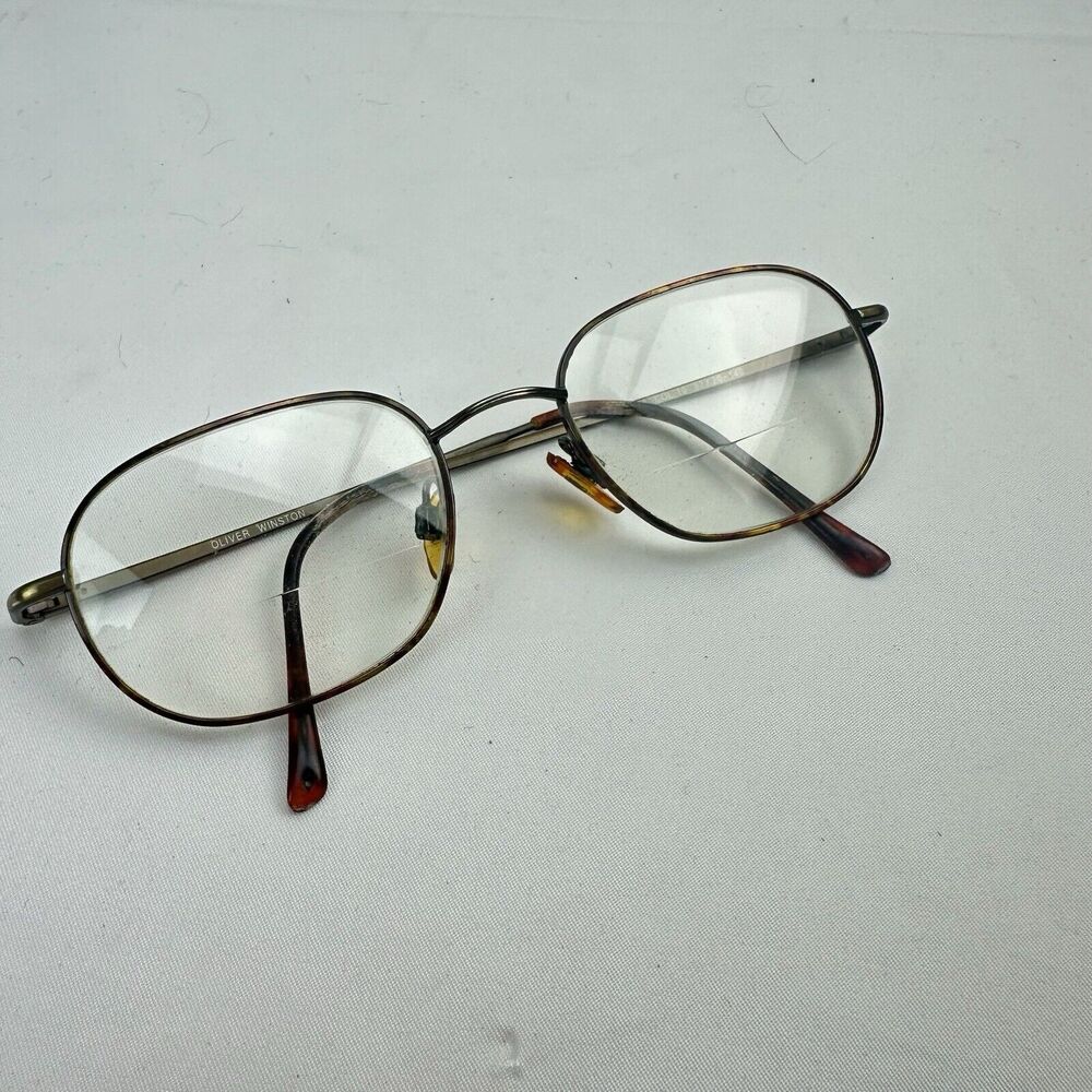 Oliver Winston Eyeglasses OW38 Col10 Unisex Brown Full Rim 52-20-140